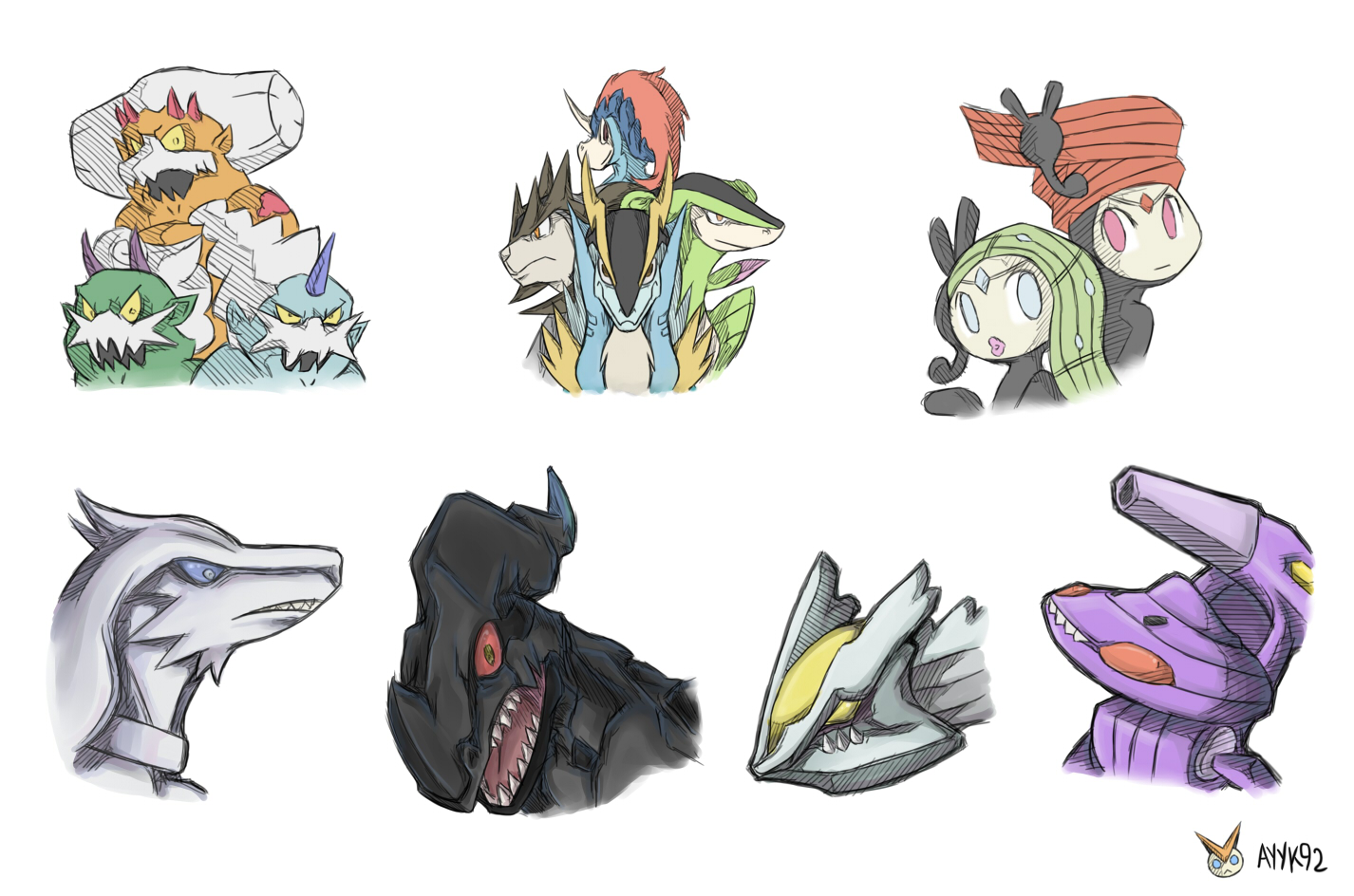 Gen 5 Legendary Pokemon