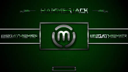 Metalic MegaThemer HammerJack Edition Logon by Ter by IshhMam