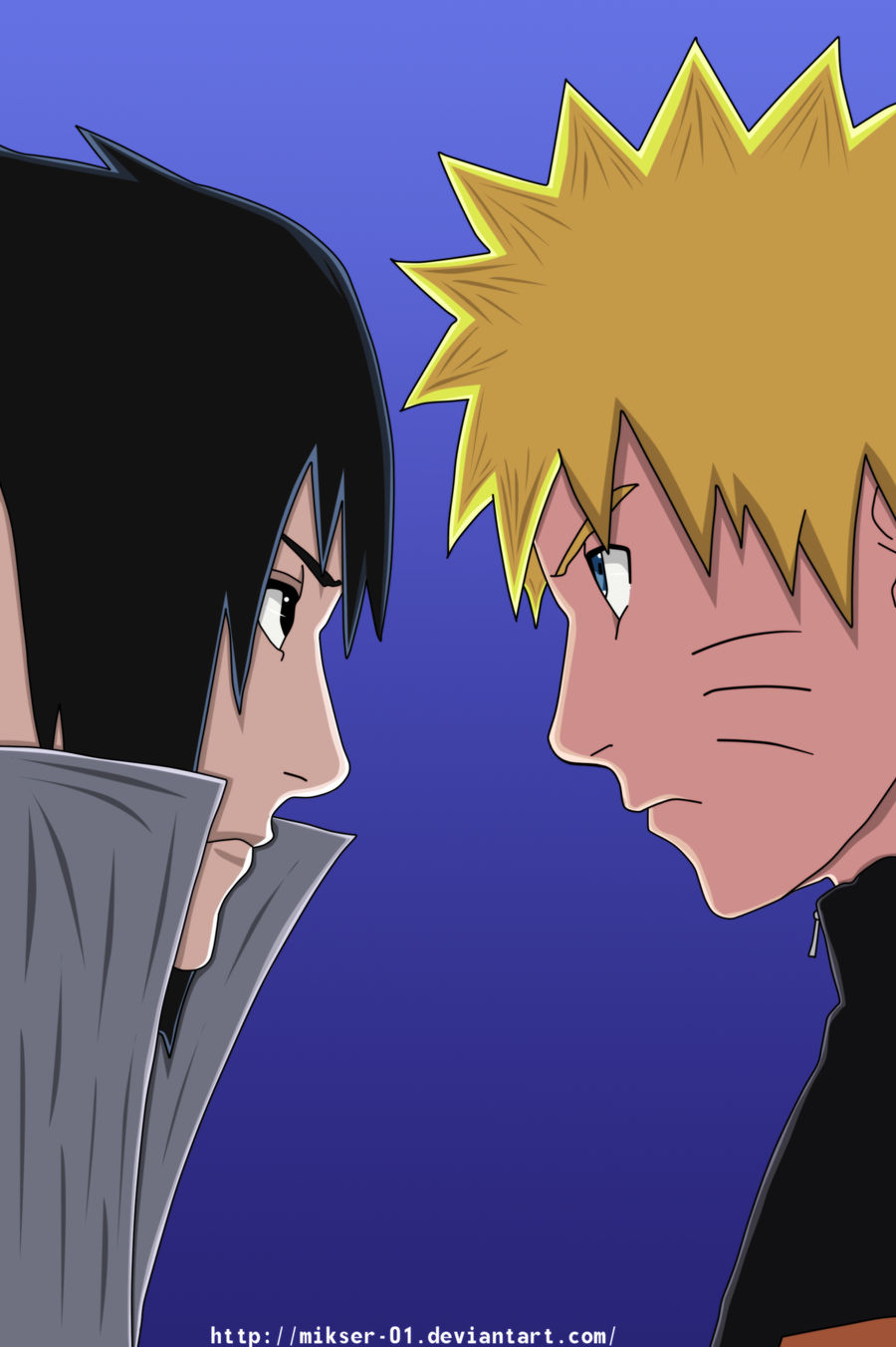 Naruto 485: Naruto and Sasuke