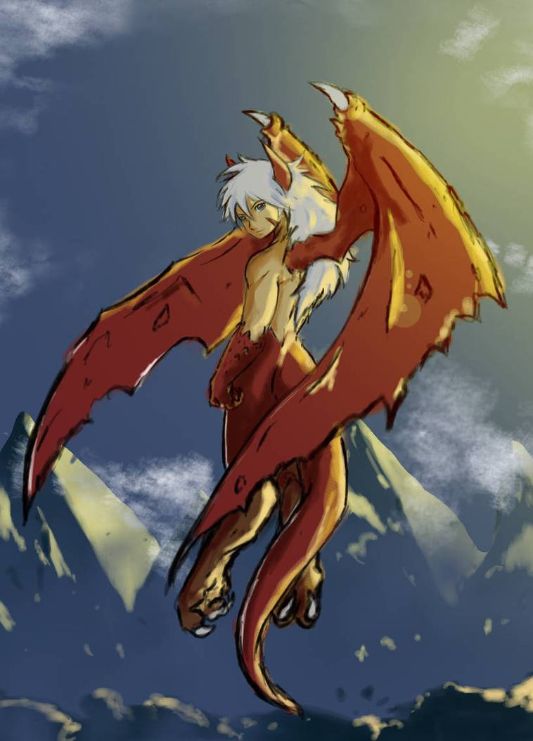 Dragon Rising Ryu Mum Dragonform Ryu Bof4 by ScarcelaRodrigo on DeviantArt