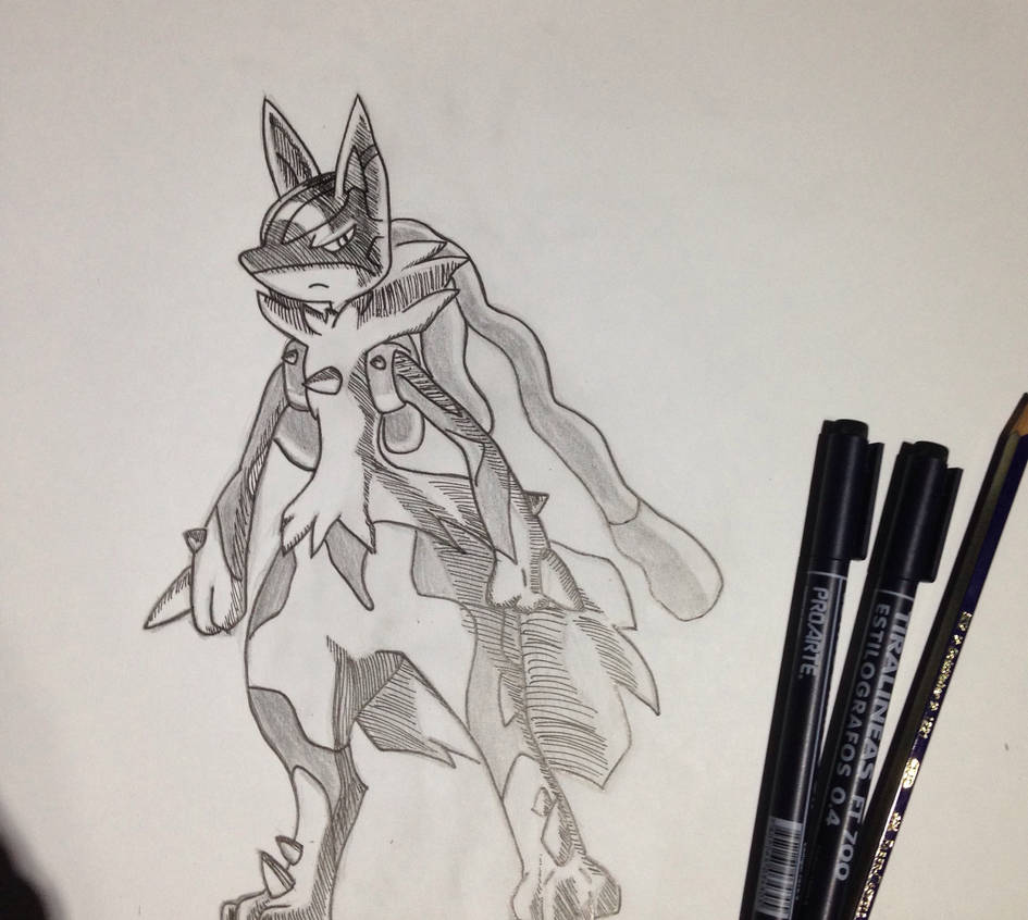 mega lucario by charlie by charlieleytonr on DeviantArt Mega lucario by charlie by charlieleytonr on DeviantArt