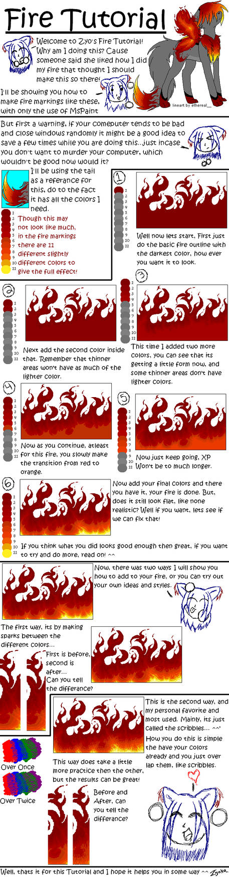 MsPaint Fire Tutorial by Hawkein on DeviantArt