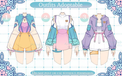 [Open]  Adoptable Outfit batch