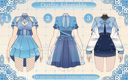 [Open]  Adoptable Outfit batch