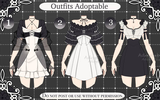 [Open]  Adoptable Outfit batch