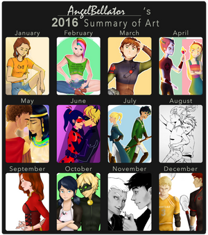 2016 Summary of art - Angelbellator