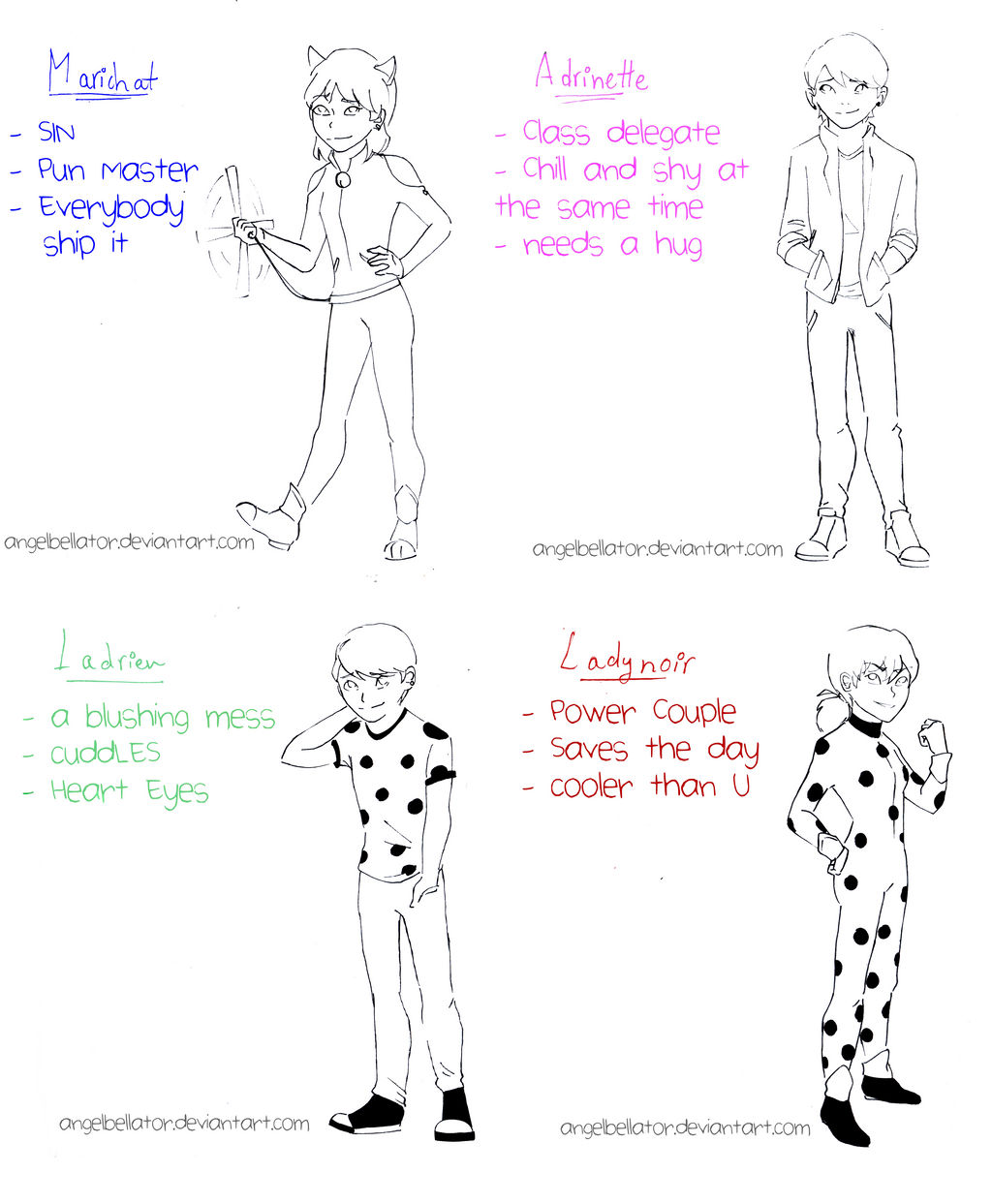 Mircuks Ladybug Charters Miraculous Ladybug Ships by AngelBellator on DeviantArt
