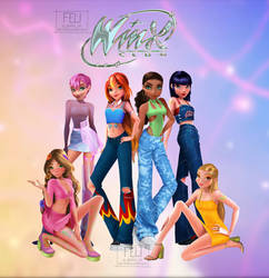 Modern Winx Club characters