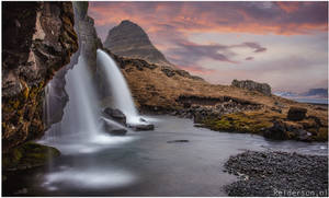 Snaefellsnes watefall iceland