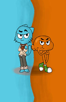 Darwin and Gumball Watterson