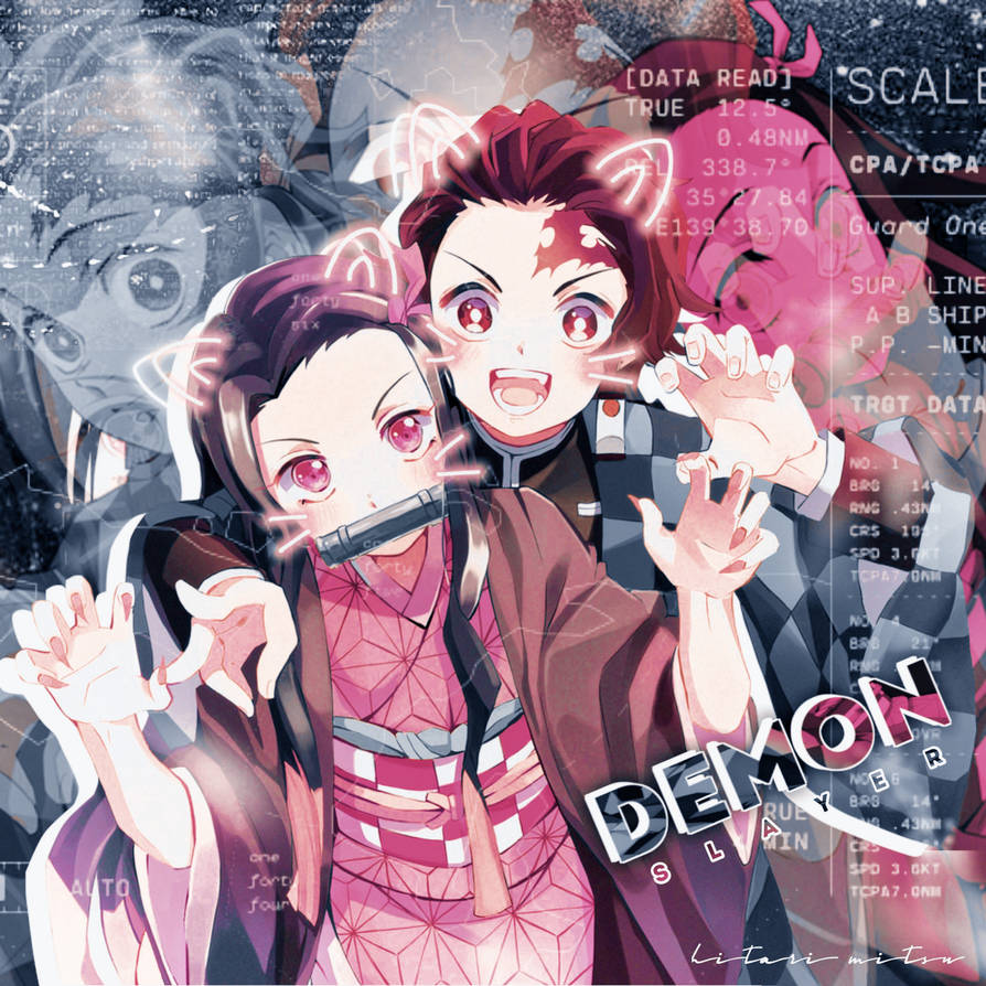 Demon Slayer - Tanjiro and Nezuko by NadiaCoelho on DeviantArt