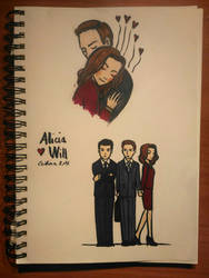 Alicia and Will ^^