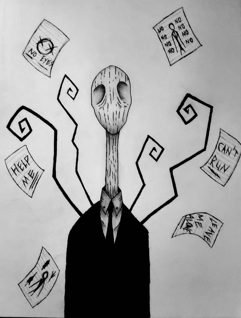 Sad Slender Slenderman... by SadWolfMedia on DeviantArt