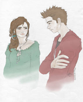 Claudia and Stiles Stilinski