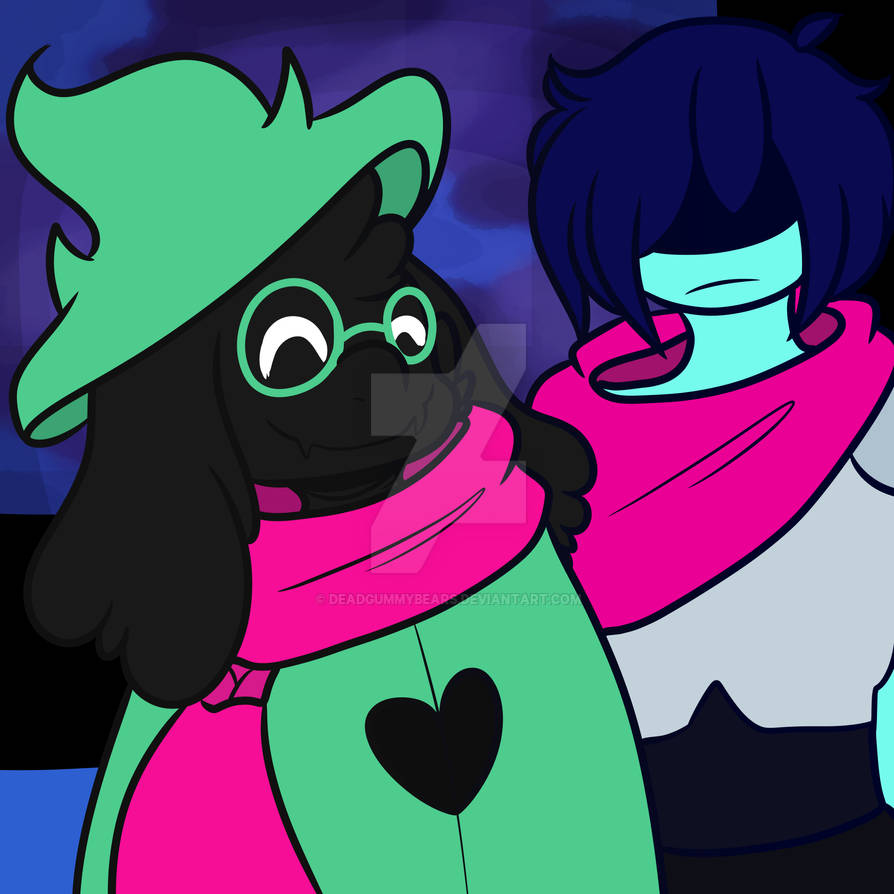 Ralsei And Kris By DeadGummyBears On DeviantArt ralsei-and-kris-by-deadgummybears-on-deviantart
