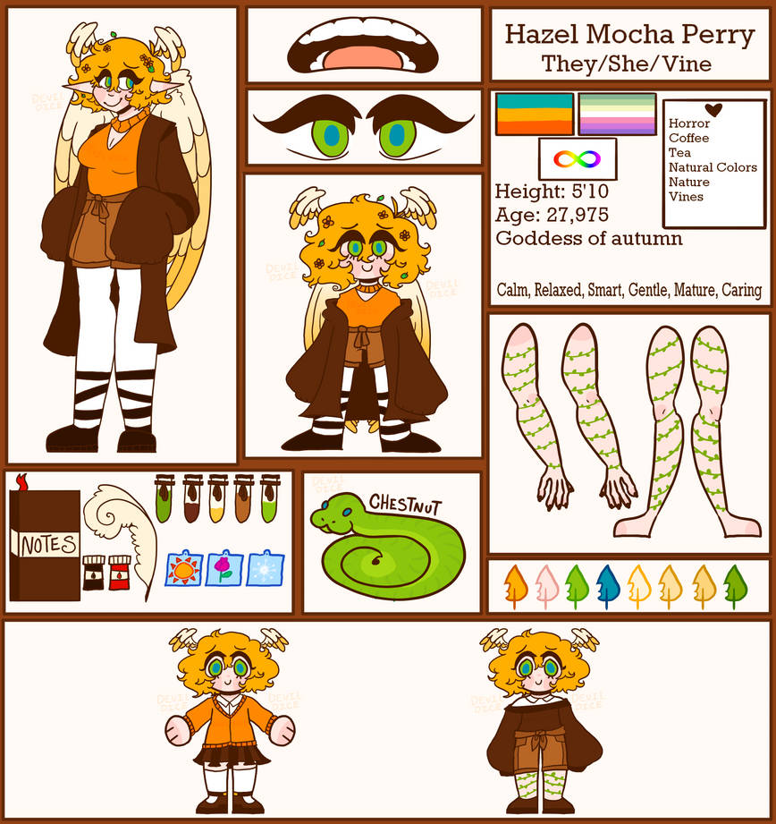 Hazel Reference by DeadGummyBears on DeviantArt