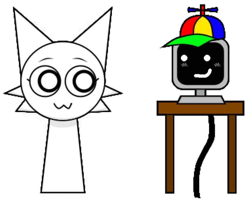 Mr Fun Computer Werewolf Wenda meets Mr. Fun Computer by AussieLilyReturns on DeviantArt