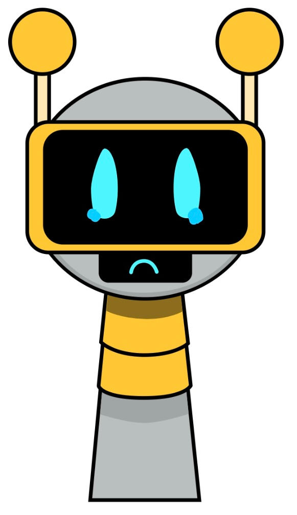 Fun Bot about to cry by AussieLilyReturns on DeviantArt