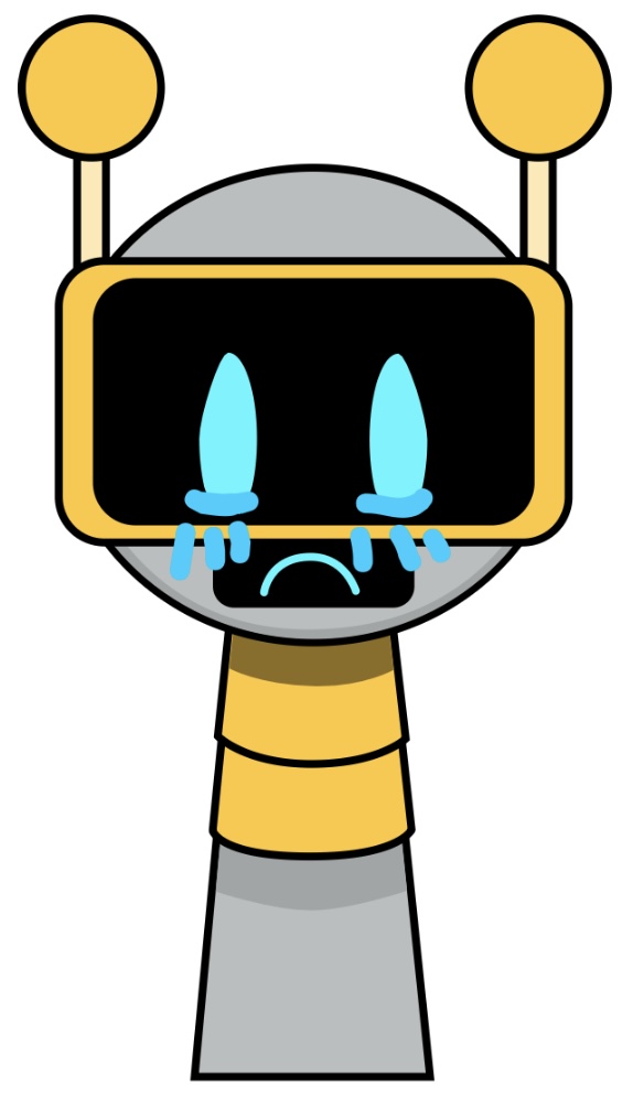 Fun Bot crying by AussieLilyReturns on DeviantArt