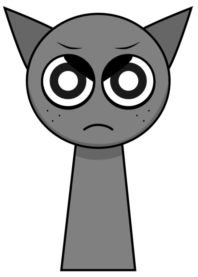 Angry Gray Block Angry Gray by AussieLilyReturns on DeviantArt