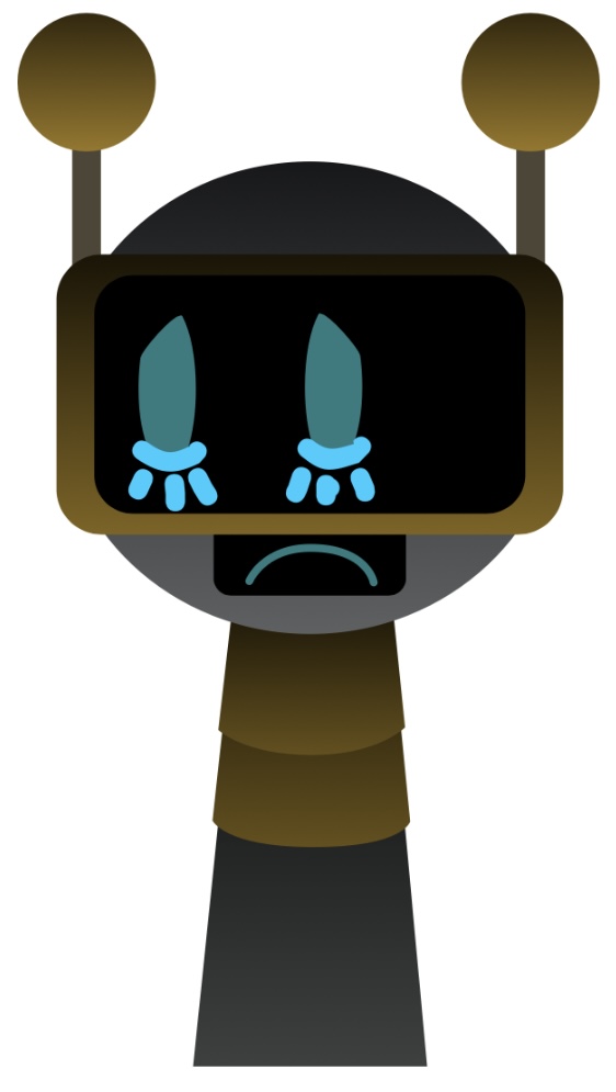 Horror Fun Bot crying by AussieLilyReturns on DeviantArt