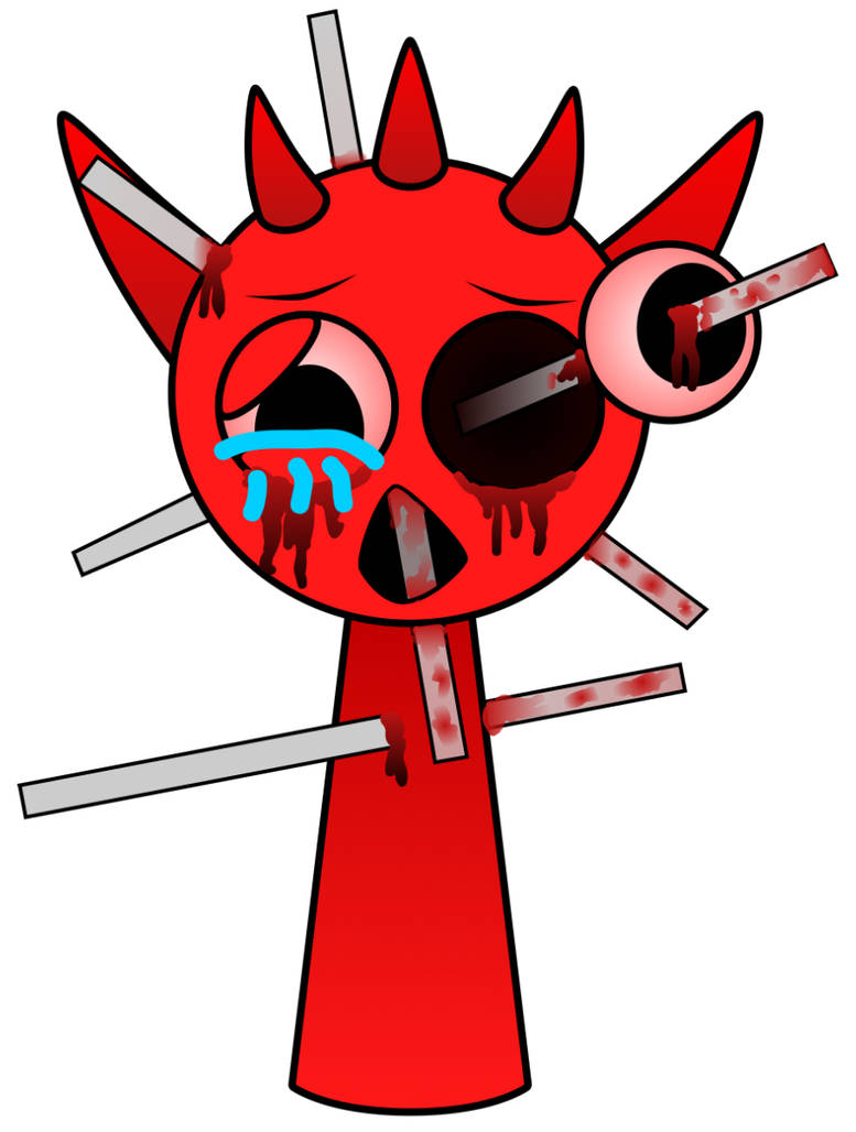Sad Raddy Deviantart Swapped Horror Raddy crying by AussieLilyReturns on DeviantArt