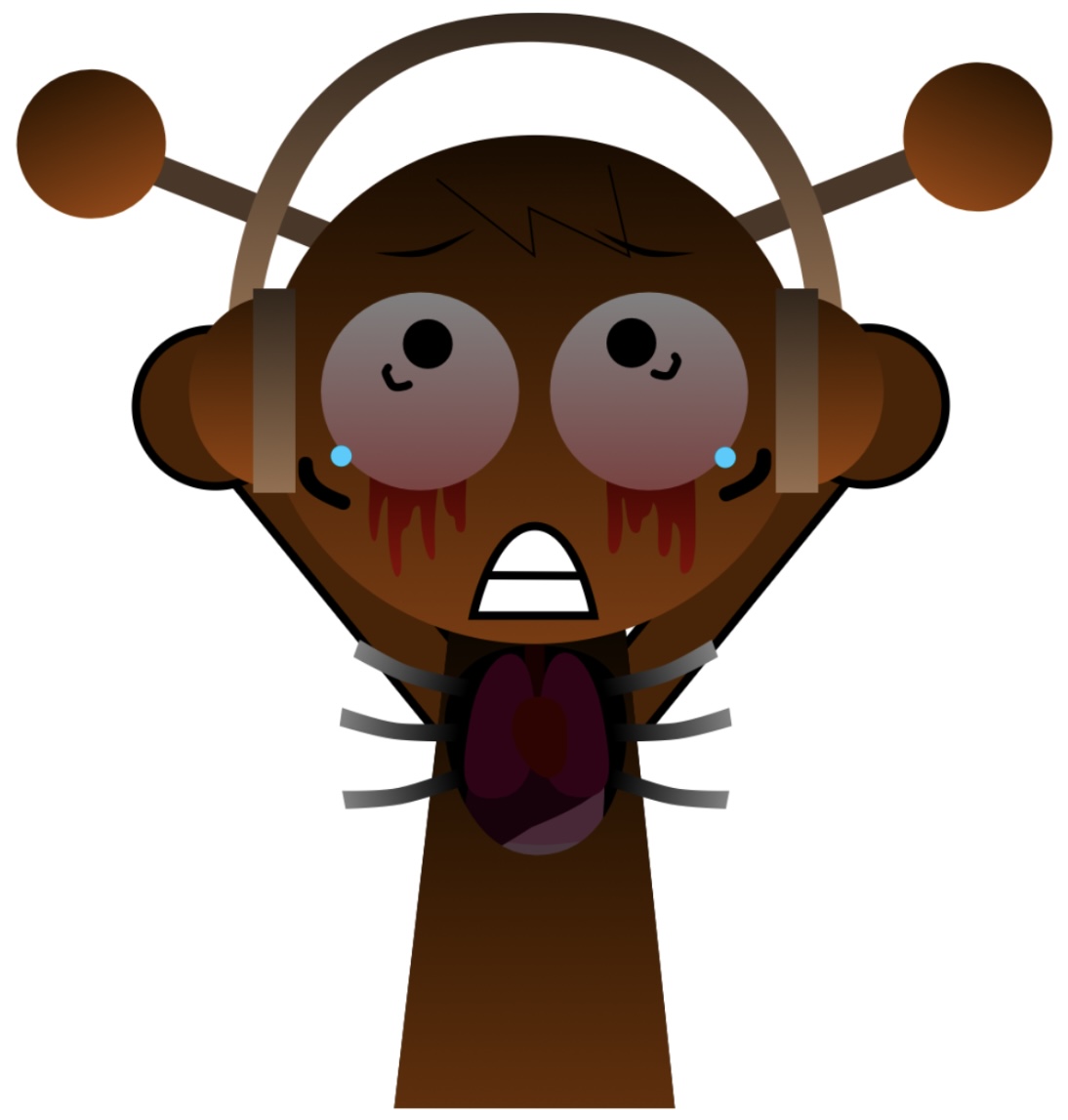 Horror Oren feeling stressed by AussieLilyReturns on DeviantArt