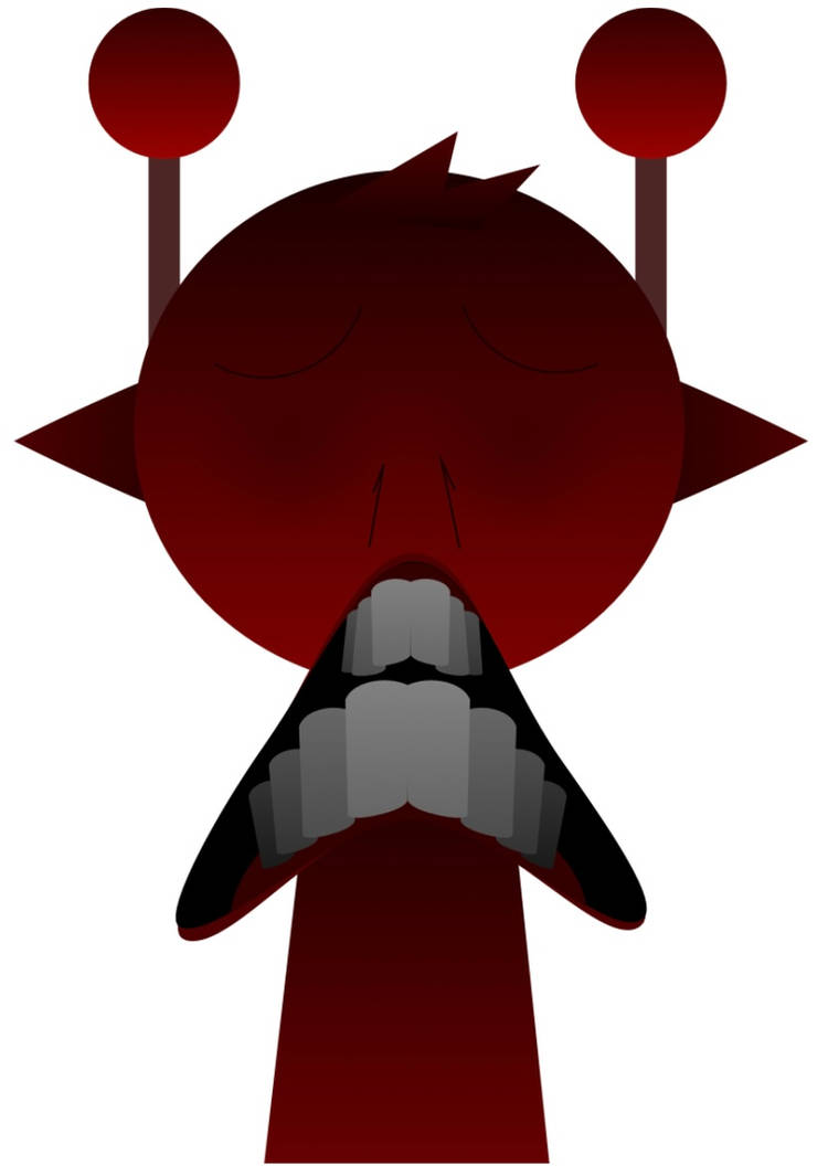 Horror Simon turned Red by AussieLilyReturns on DeviantArt