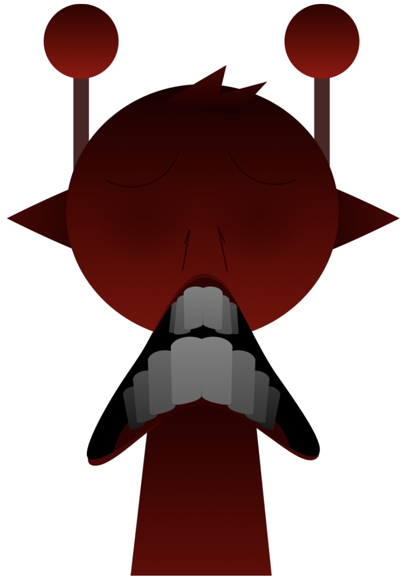 Horror Simon turned Red by AussieLilyReturns on DeviantArt