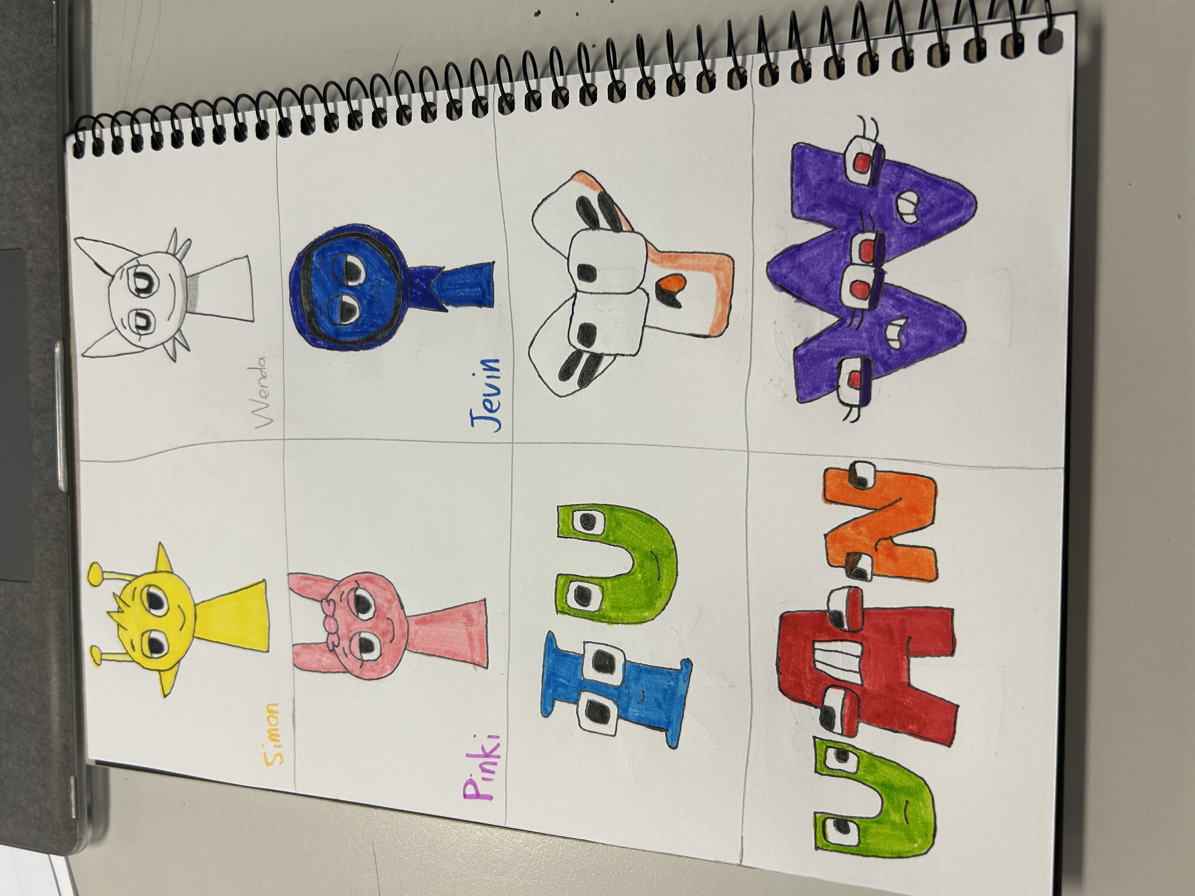 Sprunki Lettering My Sprunki and Alphabet Lore drawings by AussieLilyReturns on DeviantArt