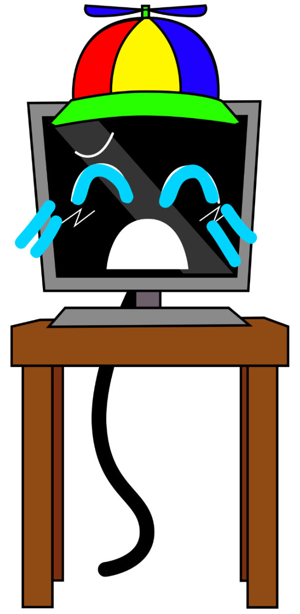 Poor Mr Fun Computer Mr Fun Computer cries (Pyramixed) by AussieLilyReturns on DeviantArt