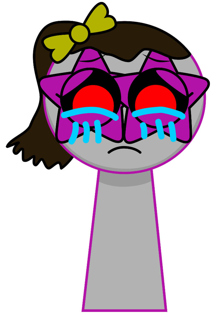 Springy Crying Horror Lily (My Sprunki OC) crying by AussieLilyReturns on DeviantArt
