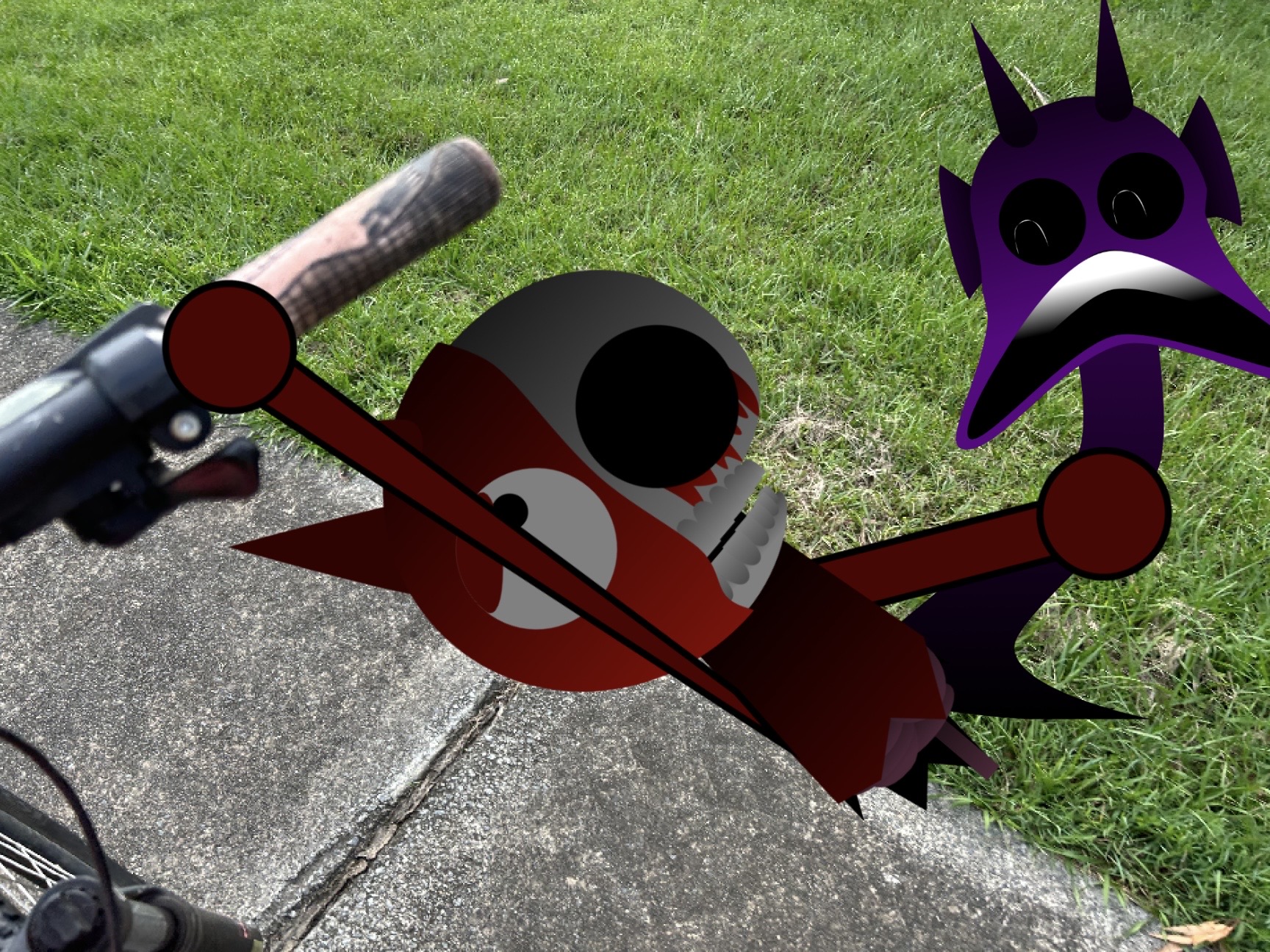 HOLD ON HORROR RADDY (Bike Turning) by AussieLilyReturns on DeviantArt