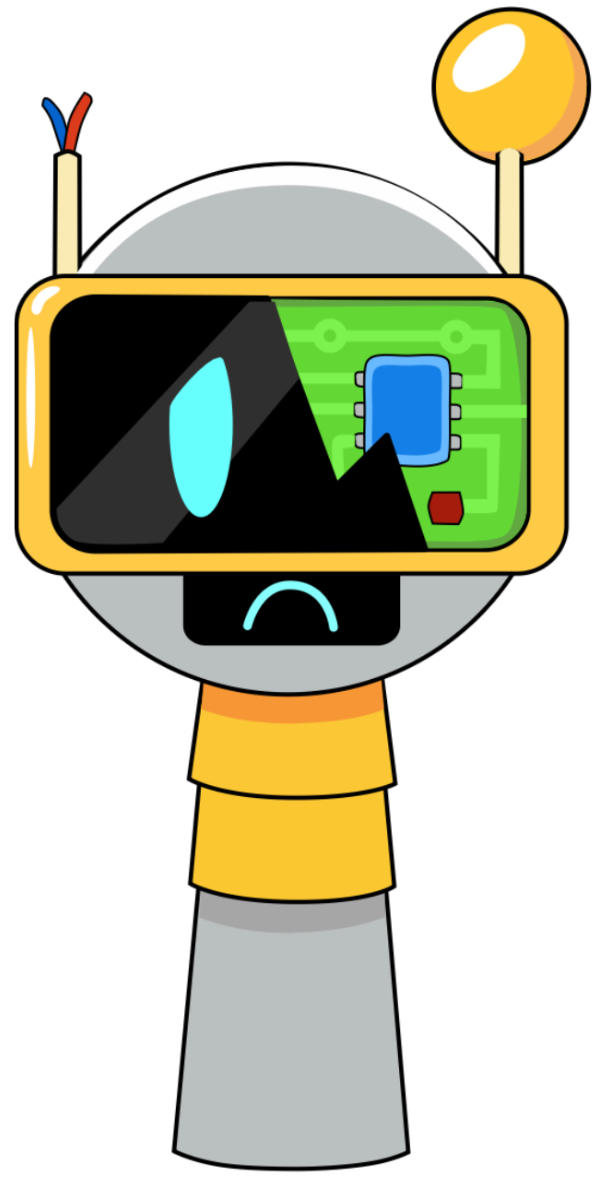 Sad Horror Fun Bot (Banana Porridge) by AussieLilyReturns on DeviantArt