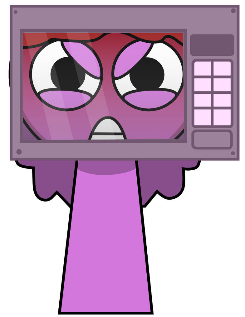 Lily (Microwave Sprunki) very angry by AussieLilyReturns on DeviantArt
