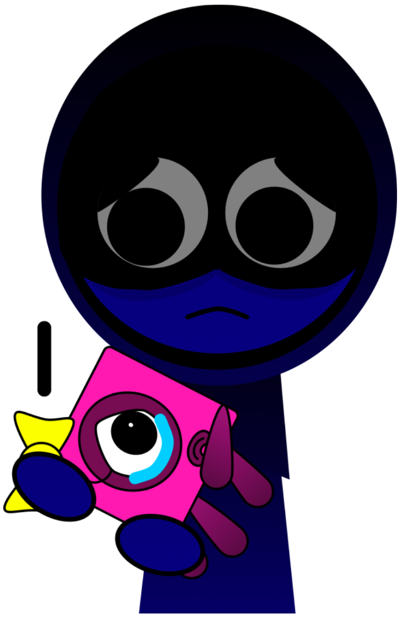 Horror Jevin holds Lil gently by AussieLilyReturns on DeviantArt