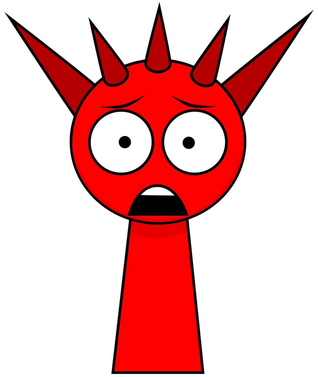 Raddy 1 Raddy screaming (Cartoonish) by AussieLilyReturns on DeviantArt