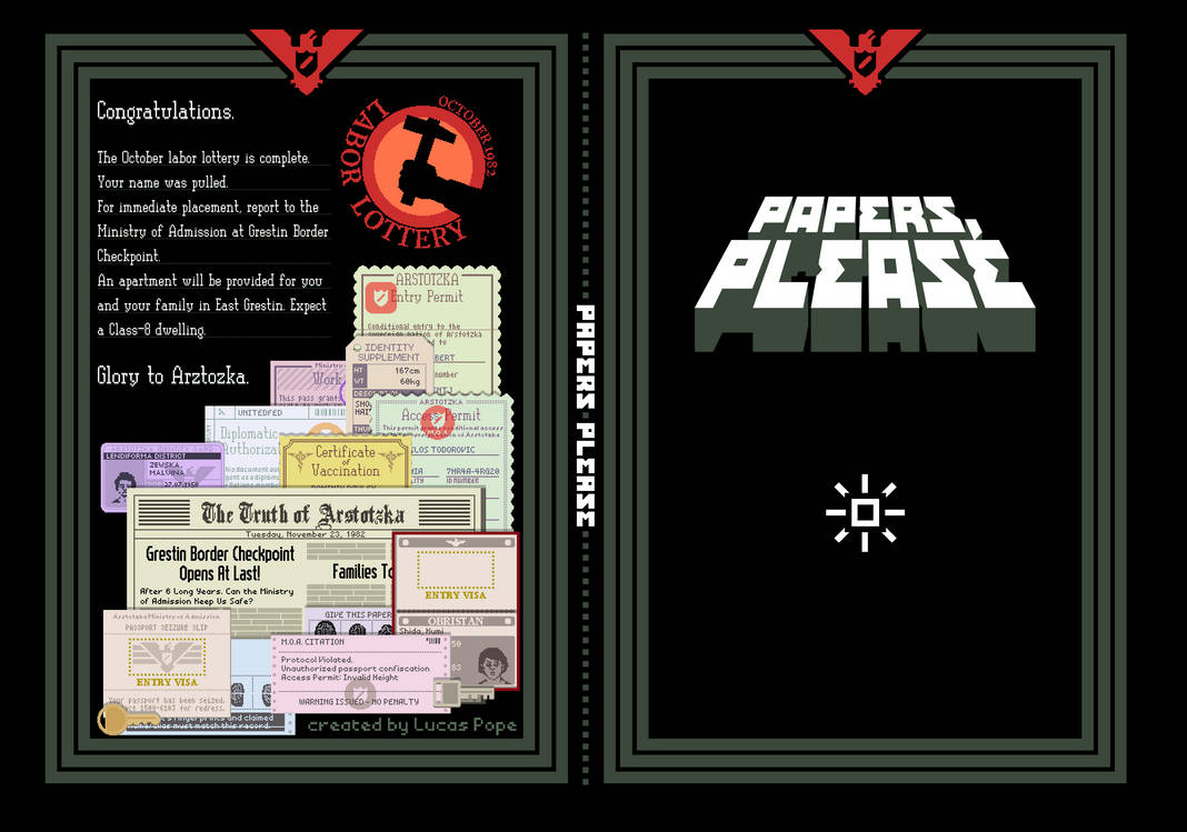 Papers, Please - Icon by Dr-182 on DeviantArt