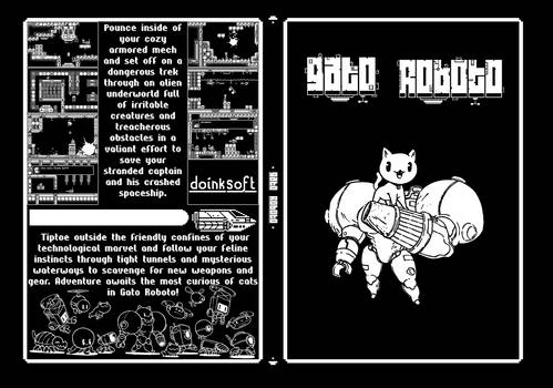 Gato Roboto - Custom Cover - Box Art