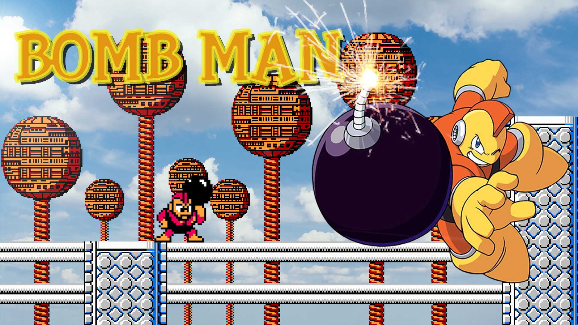 Mega Man Bomb Man By Npcretro On DeviantArt mega-man-bomb-man-by-npcretro-on-deviantart