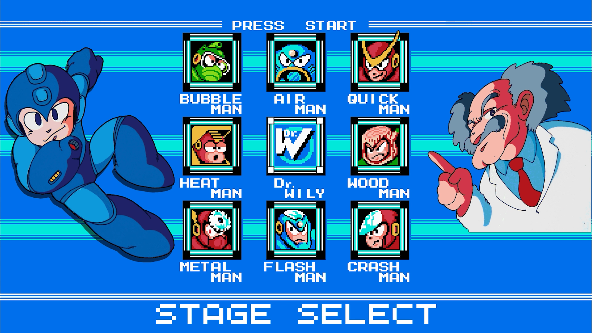 Mega Man Styled Stage Select: Super Bomberman 2 by geno2925 on DeviantArt