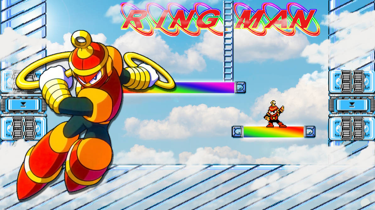 Body Ringed Man Deviantart Mega Man 4 - Ring Man by npcretro on DeviantArt