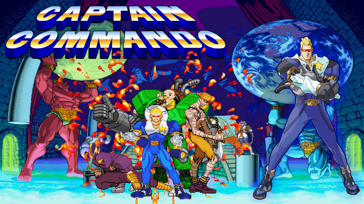 Marvel vs Capcom - Captain Commando by npcretro on DeviantArt
