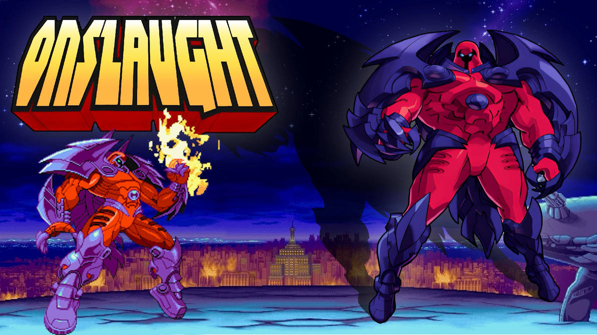 Marvel vs Capcom - Onslaught by npcretro on DeviantArt