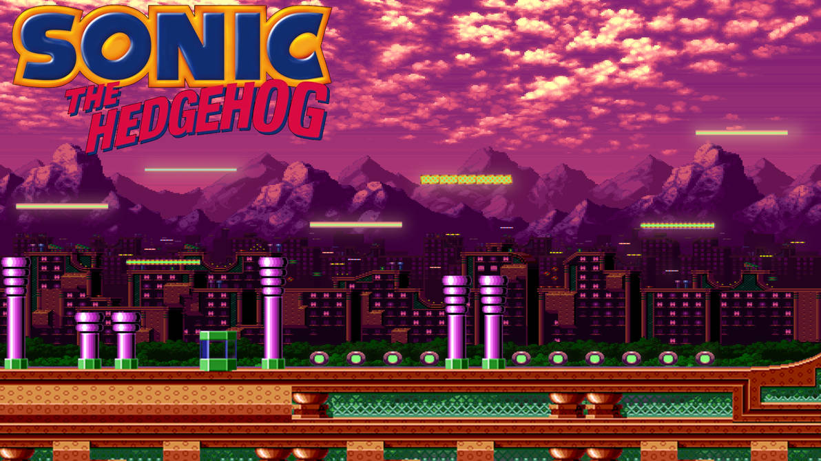 Sonic the Hedgehog - Spring Yard Zone by npcretro on DeviantArt