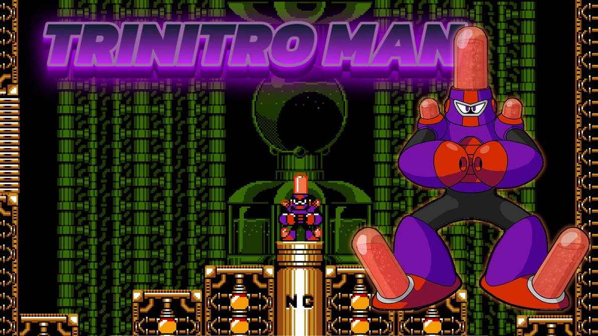 Mega Man Unlimited - Trinitro Man by npcretro on DeviantArt