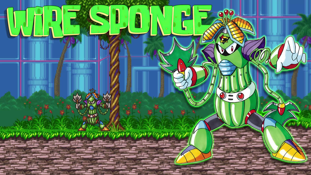 Mega Man X2 - Wire Sponge by npcretro on DeviantArt