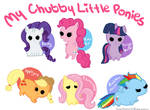 .:My Chubby Little Ponies:. by ChaiiTeaLatte