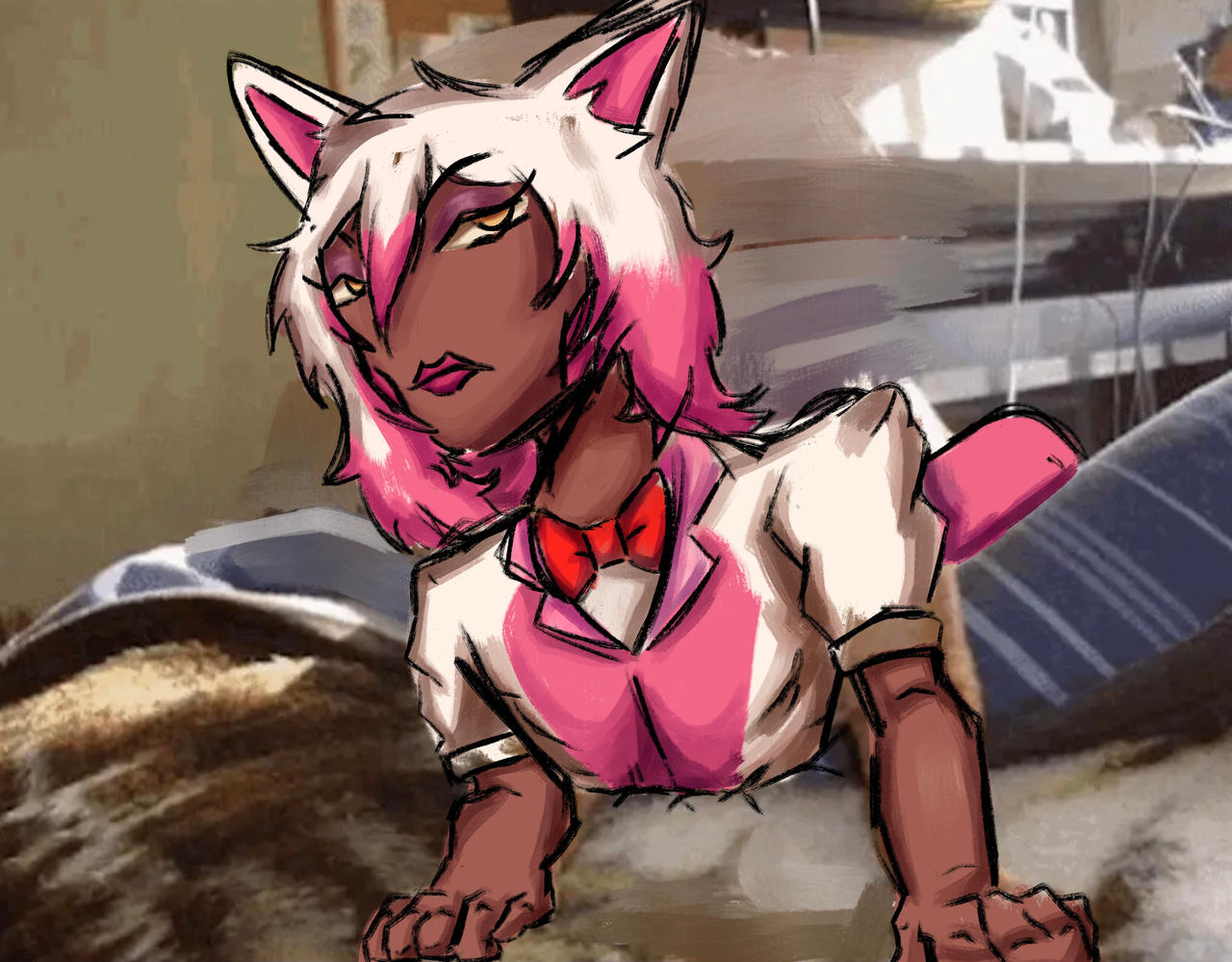 Foxy Humanized humanized funtime foxy by balloragooner3000 on DeviantArt