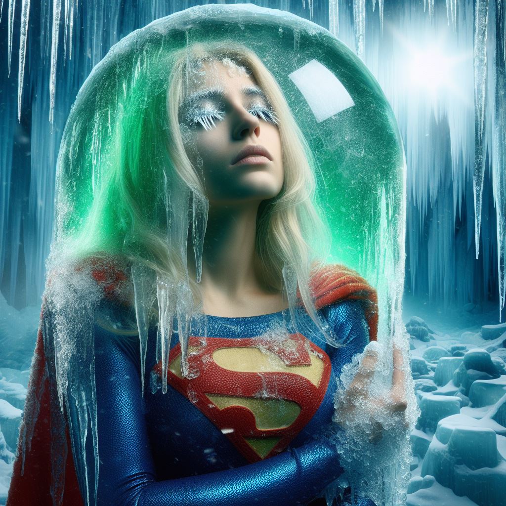 Frozen Supergirl By Gardenia76 On DeviantArt frozen-supergirl-by-gardenia76-on-deviantart